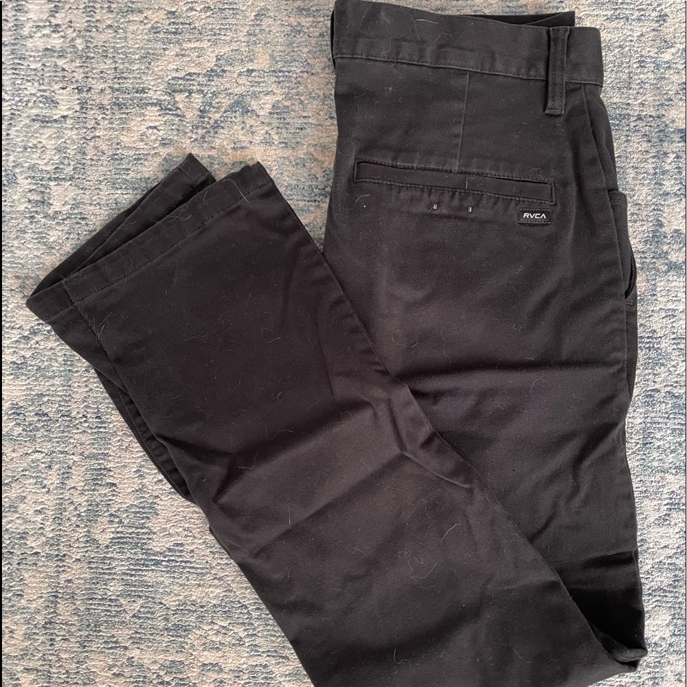 Black chino’s RVCA